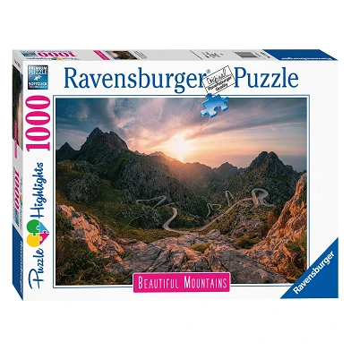 Ravensburger Puzzle Serra de Tramuntana, Majorque, 1000 pièces.