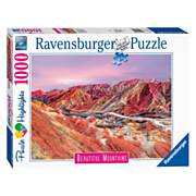 Ravensburger Puzzle Rainbow Mountains, China, 1000 Teile