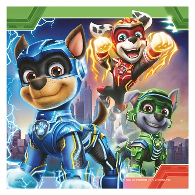 PAW Patrol The Mighty Movie Puzzle, 3x49 Teile.
