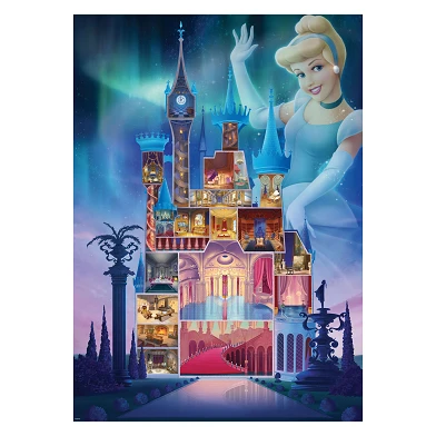 Disney Castles Cinderella Legpuzzel, 1000st.