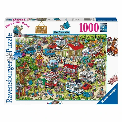 Holiday Resort 2 Le puzzle du camping, 1000 pièces.