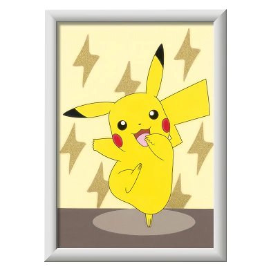 CreArt Peinture par numéros - Pose de Pikachu