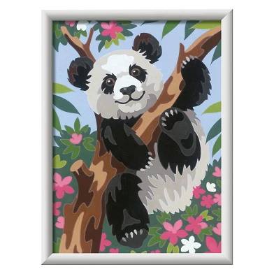 CreArt Malen nach Zahlen – Verspielter Panda
