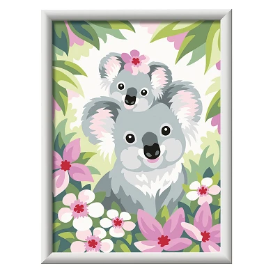CreArt Peinture par numéros – Koala Cuties