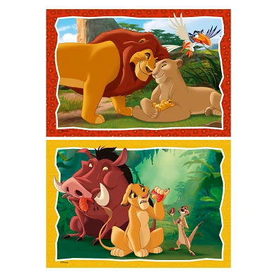 Puzzle König der Löwen, 2x24tlg.
