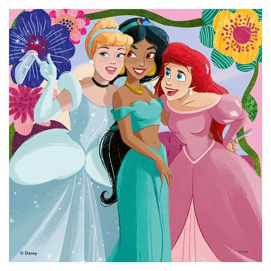 Legpuzzel Disney Prinses, 3x49st.