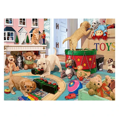 Puzzle XXL Puppies Playtime, 150 Teile.