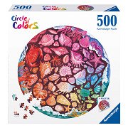 Puzzle Kreis der Farben Muscheln, 500 Teile.