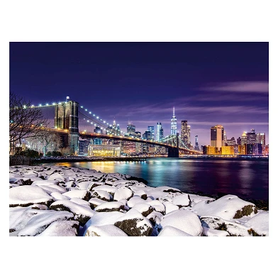 Puzzle Winter in New York, 1500 Teile.
