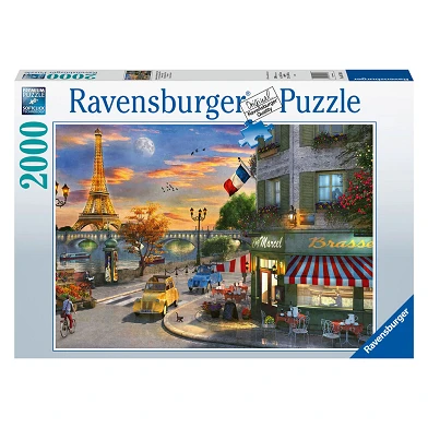 Puzzle Soirée Romantique à Paris, 2000 pcs.