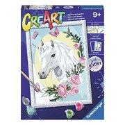 CreArt Schilderen op Nummer - Unicorn Portrait