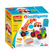 Quercetti Tecno Jumbo mit Aufbewahrungsbox, 84-tlg.