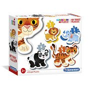 Clementoni Mijn Eerste Puzzels - Wilde Dieren