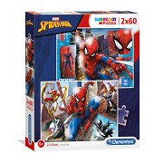 Clementoni Puzzle Spiderman, 2x60tlg.