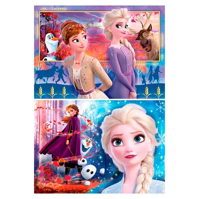 Clementoni Puzzle Disney La Reine des Neiges 2, 2x60st.