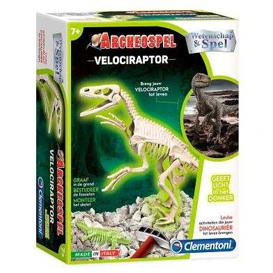 Clementoni Science & Games Jeu Archéo - Vélociraptor