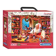 Clementoni Puzzle Santa Workshop, 1000 Teile