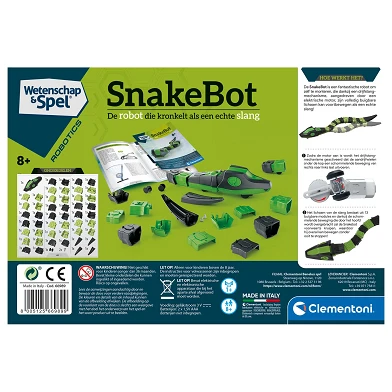 Clementoni Wetenschap & Spel Robotics - SnakeBot