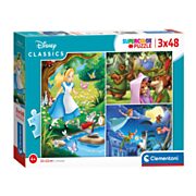 Clementoni Puzzle Disney Classics, 3x48tlg.