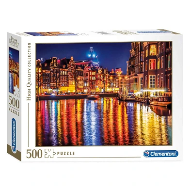 Clementoni Puzzle Amsterdam, 500 pièces.