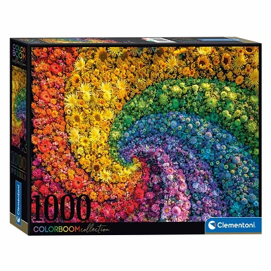 Clementoni Colorboom Puzzle Tourbillon, 1000 pièces.
