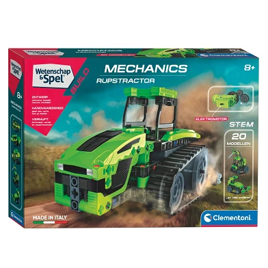 Clementoni Science & Game Mechanics - Tracteur sur chenilles
