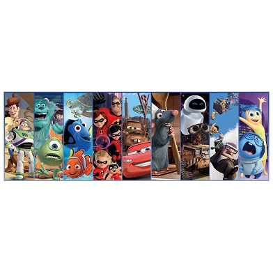 Clementoni Puzzle panoramique Disney Pixar, 1000 pièces.