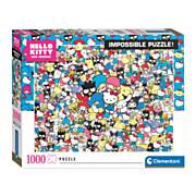 Clementoni Impossible Puzzle Hello Kitty, 1000 Teile