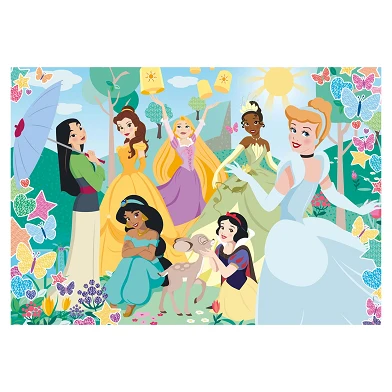 Clementoni Glitter Puzzle Princesse Disney, 104e.