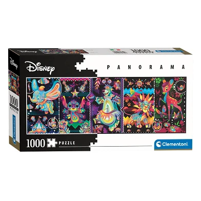 Clementoni Panorama Puzzle Classiques de Disney , 1000 pièces.