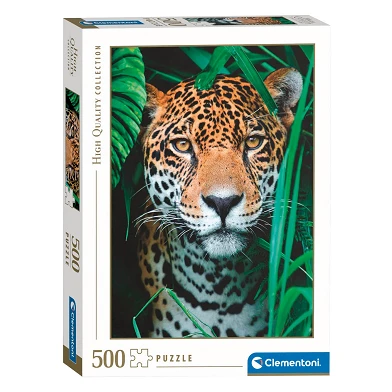 Clementoni Puzzle Jaguar im Dschungel, 500 Teile.