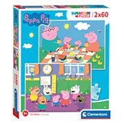 Clementoni Puzzle Peppa Pig, 2x60st.