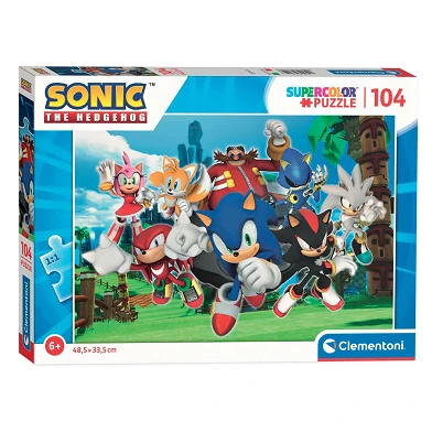 Clementoni Puzzle Sonic, 104.