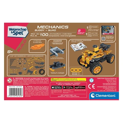 Clementoni Wetenschap & Spel Mechanica - Buggy & Quad