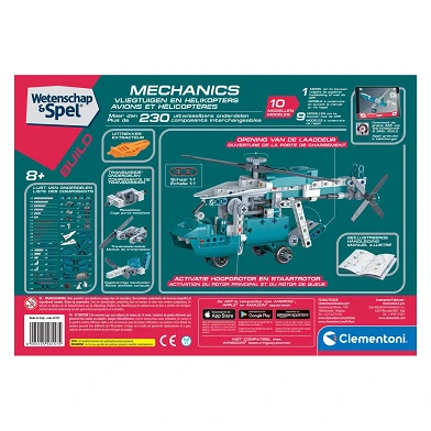 Clementoni Science & Games Mechanics – Flugzeuge