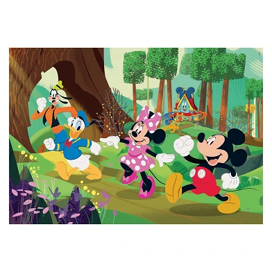 Clementoni Maxi-Puzzle Mickey und seine Freunde, 104 Teile.