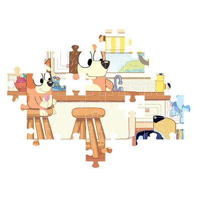 Clementoni Puzzle – Bluey in the Kitchen, 104.