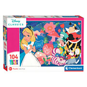 Clementoni Puzzle Disney - Alice im Wunderland, 104st.
