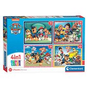 Clementoni Puzzle PAW Patrol, 4in1