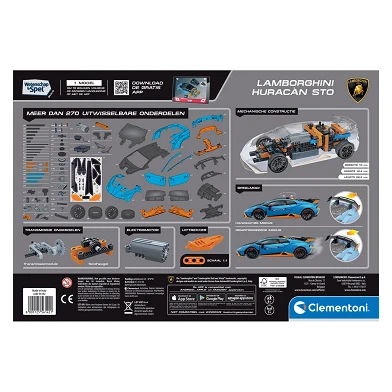Clementoni Wissenschaft und Spiel – Lamborghini-Baukasten