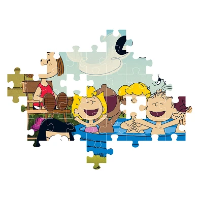 Clementoni Puzzle Peanuts Snoopy, 104 Teile.