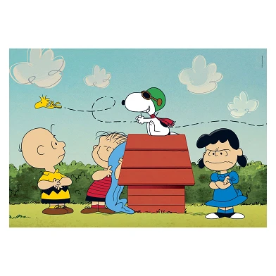 Clementoni Puzzle Peanuts Snoopy, 180 pièces.