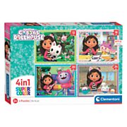 Clementoni 4in1 Puzzle Gabby's Dollhouse