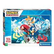 Clementoni Puzzle Super Sonic, 104 Teile.