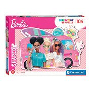 Clementoni Puzzle Super Color - Barbie Surf Bus, 104 Teile.