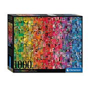 Clementoni Puzzle Collage Colorboom, 1000 Teile.