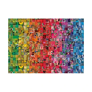 Clementoni Legpuzzel Collage Colorboom, 1000st.