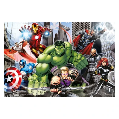 Clementoni Puzzle Super Color Maxi The Avengers, 104 Teile.