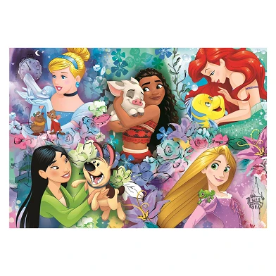 Clementoni Puzzle Super Color Disney Prinses II, 60 Teile.