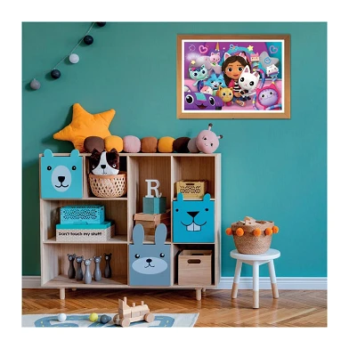 Clementoni Puzzle Super Color Gabby's Dollhouse, 60 Teile.